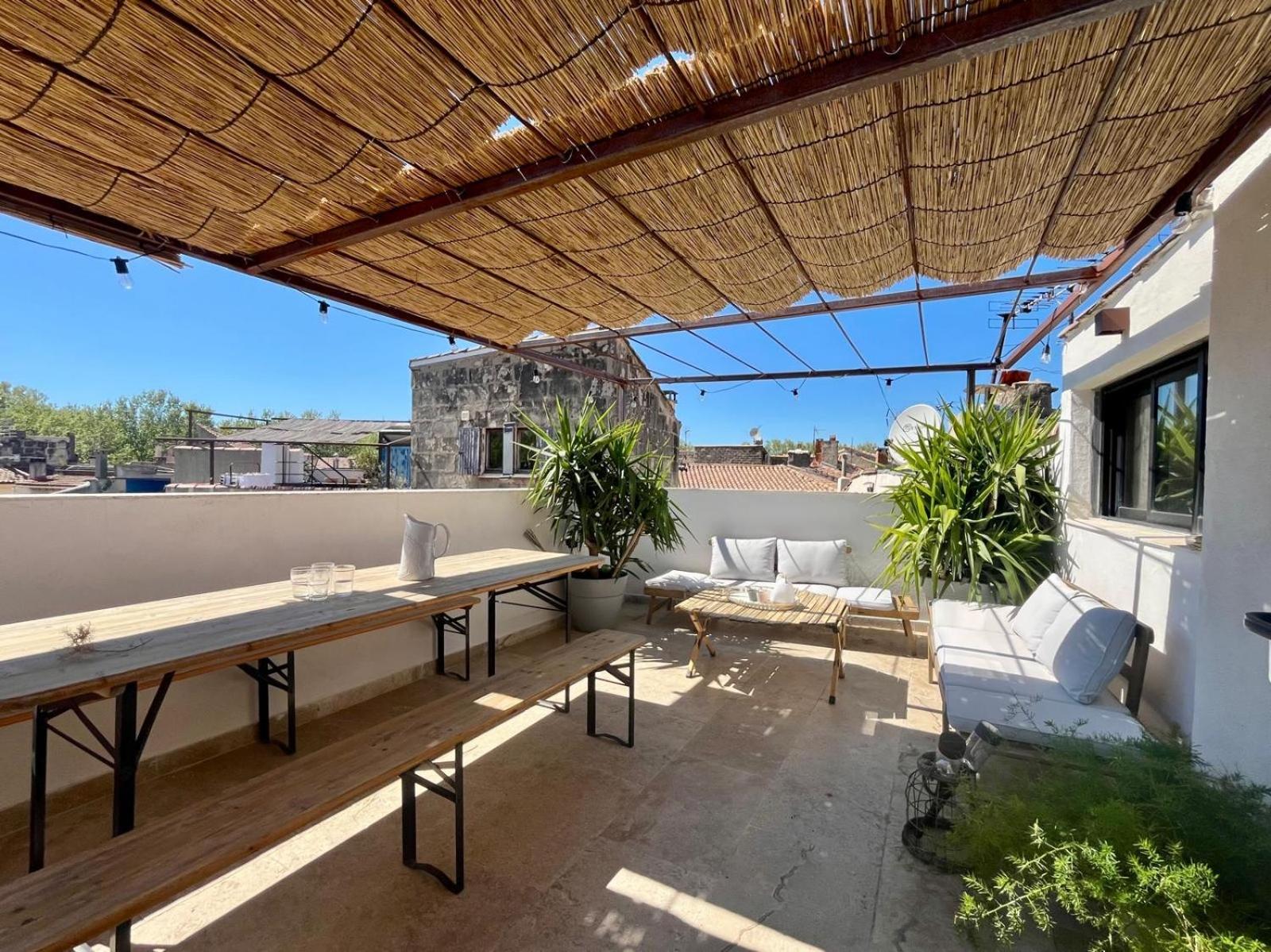 Maison Nomade, Clim - Terrasse Arles Exteriör bild